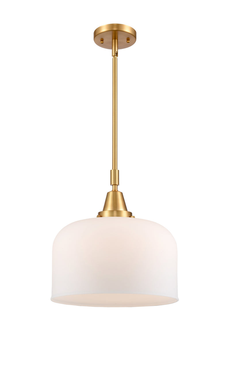 Innovations 447-1S-SG-G71-L One Light Mini Pendant, Satin Gold