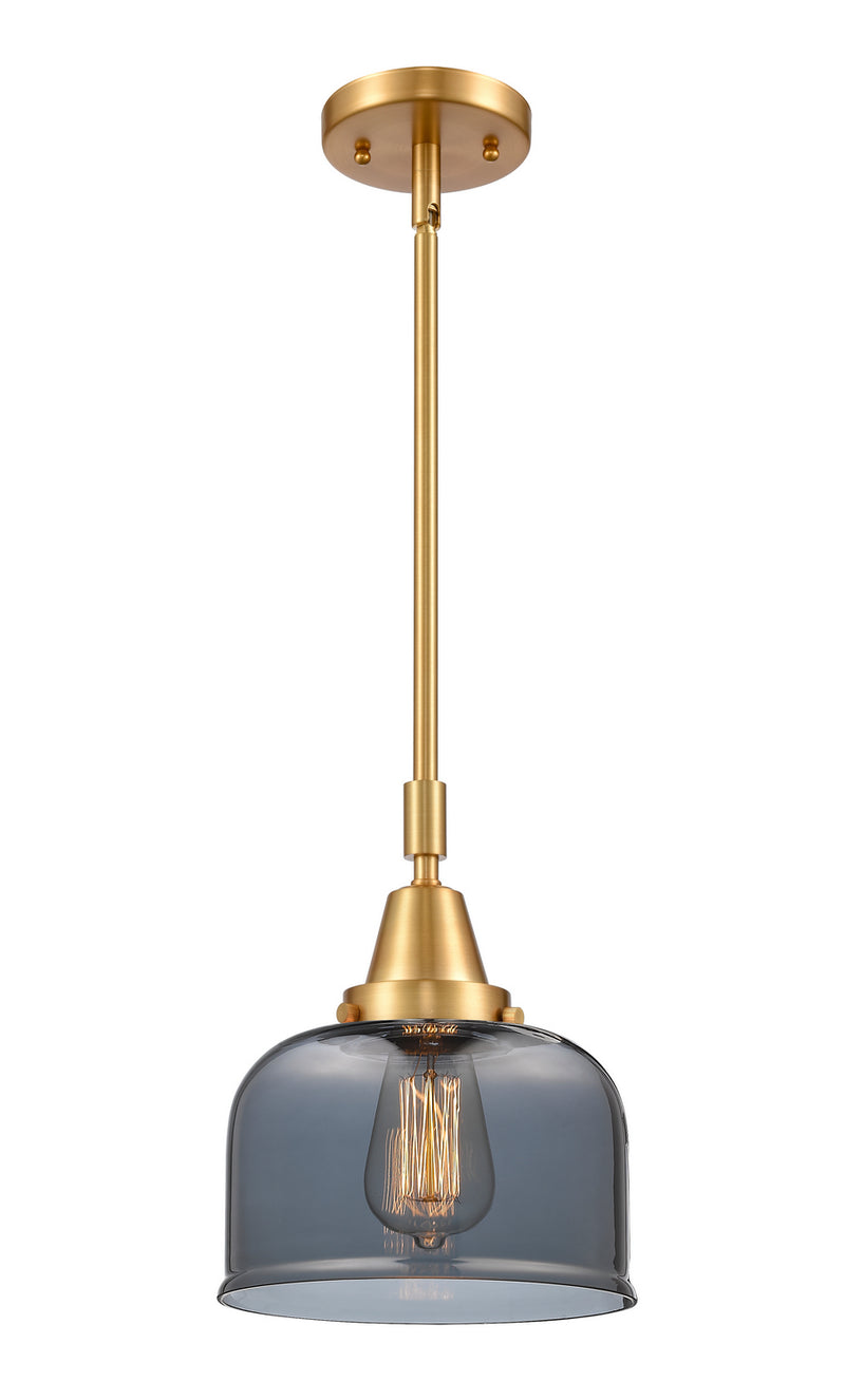 Innovations 447-1S-SG-G73 One Light Mini Pendant, Satin Gold