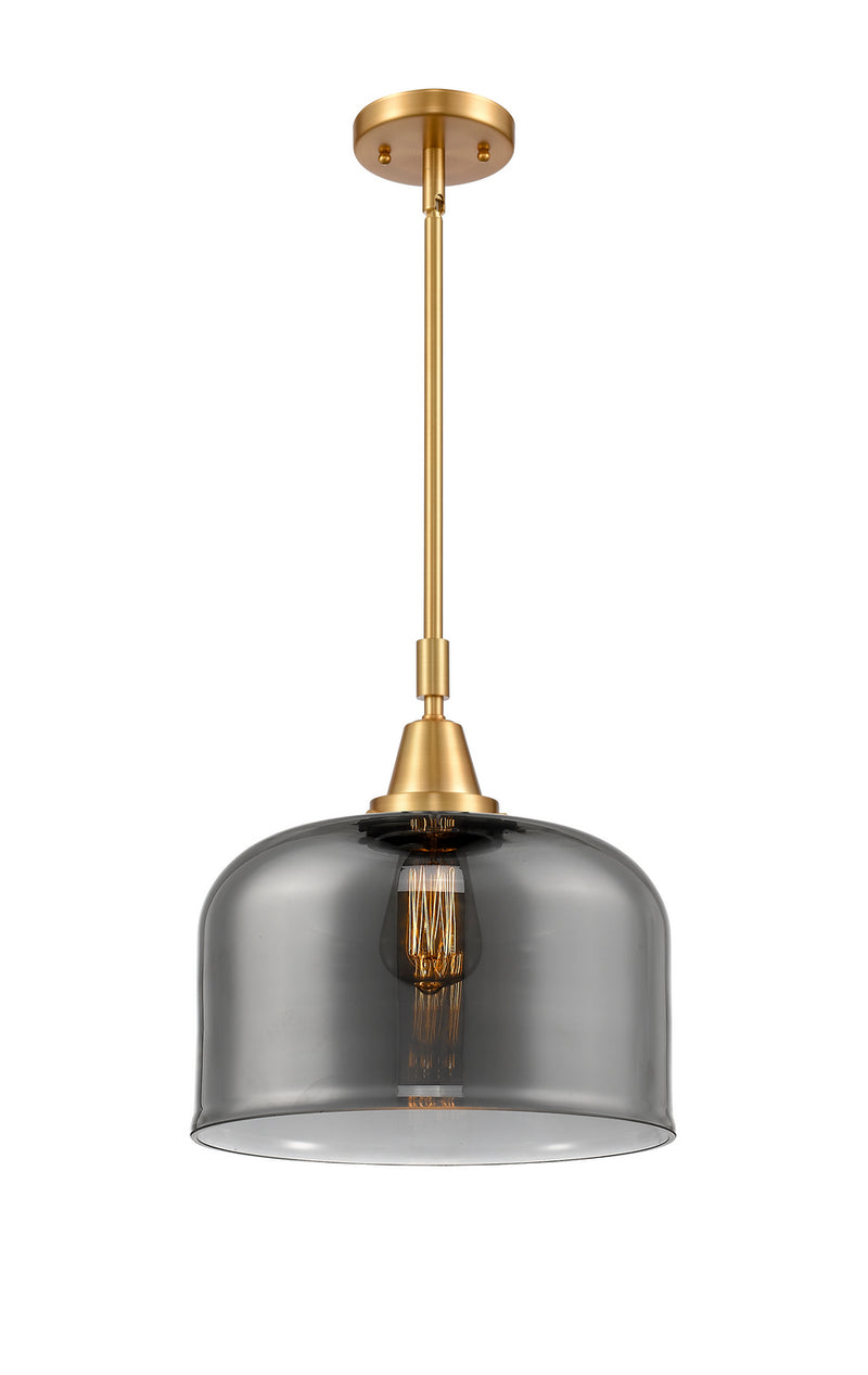 Innovations 447-1S-SG-G73-L One Light Mini Pendant, Satin Gold