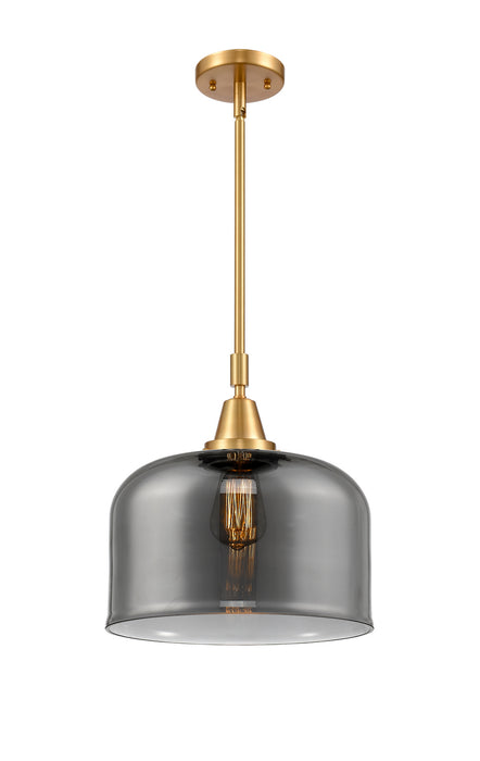 Innovations 447-1S-SG-G73-L One Light Mini Pendant, Satin Gold