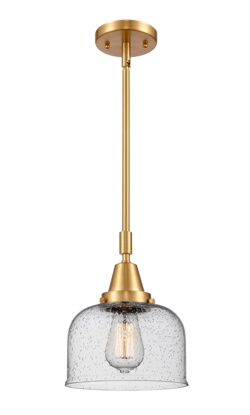 Innovations 447-1S-SG-G74 One Light Mini Pendant, Satin Gold
