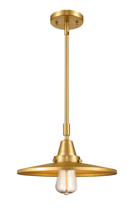 Innovations 447-1S-SG-MFR-SG-12 One Light Mini Pendant, Satin Gold