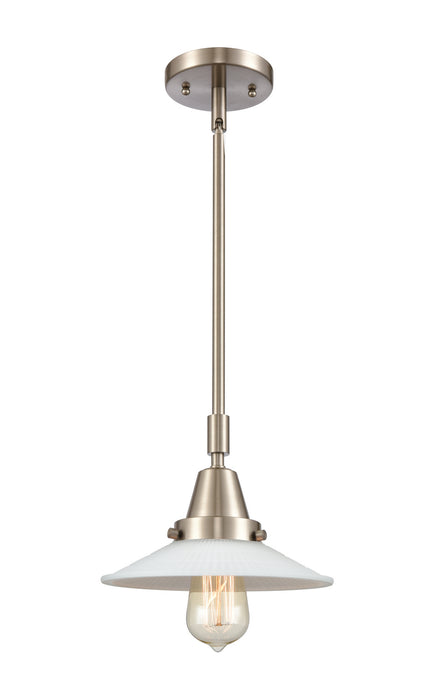 Innovations 447-1S-SN-G1 One Light Mini Pendant, Brushed Satin Nickel