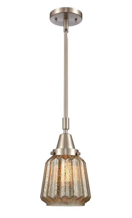 Innovations 447-1S-SN-G146-LED LED Mini Pendant, Brushed Satin Nickel