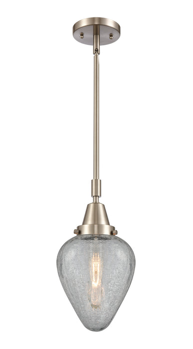 Innovations 447-1S-SN-G165 One Light Mini Pendant, Brushed Satin Nickel