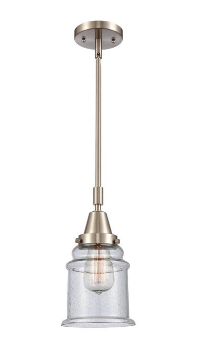 Innovations 447-1S-SN-G184-LED LED Mini Pendant, Brushed Satin Nickel