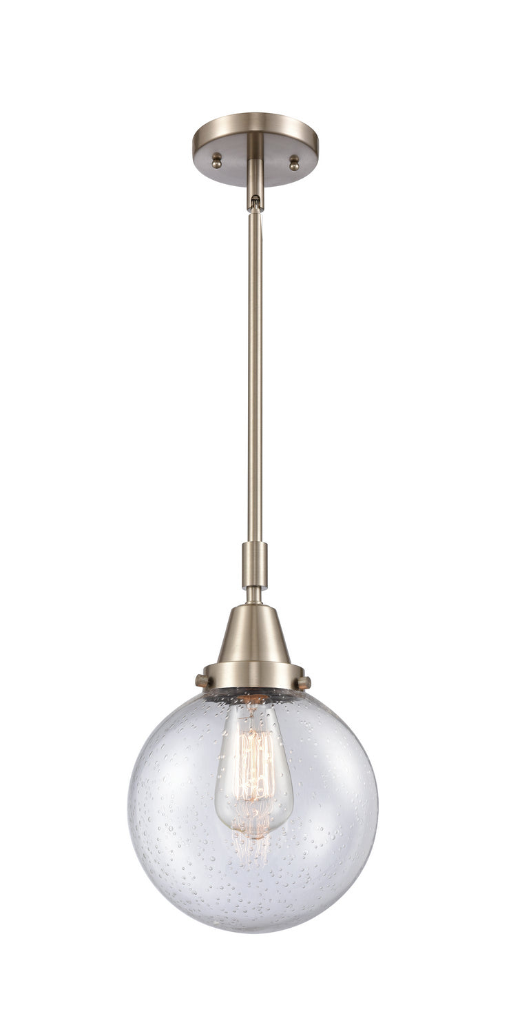 Innovations 447-1S-SN-G204-8-LED LED Mini Pendant, Brushed Satin Nickel