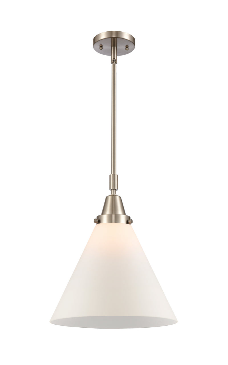 Innovations 447-1S-SN-G41-L-LED LED Mini Pendant, Brushed Satin Nickel