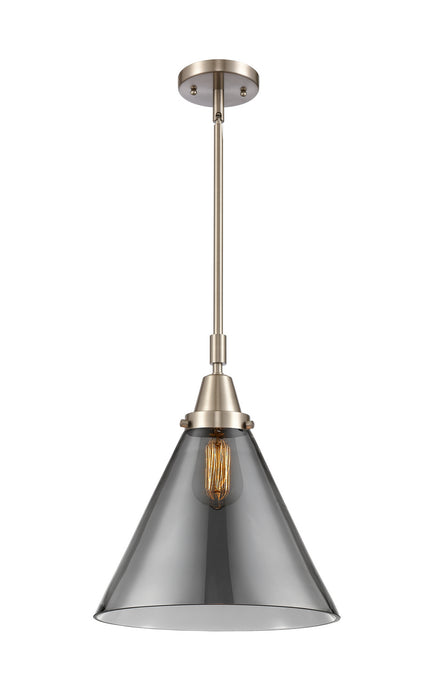 Innovations 447-1S-SN-G43-L-LED LED Mini Pendant, Brushed Satin Nickel