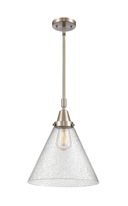 Innovations 447-1S-SN-G44-L One Light Mini Pendant, Brushed Satin Nickel
