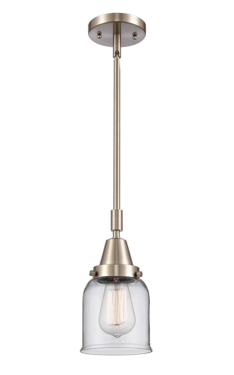 Innovations 447-1S-SN-G52 One Light Mini Pendant, Brushed Satin Nickel