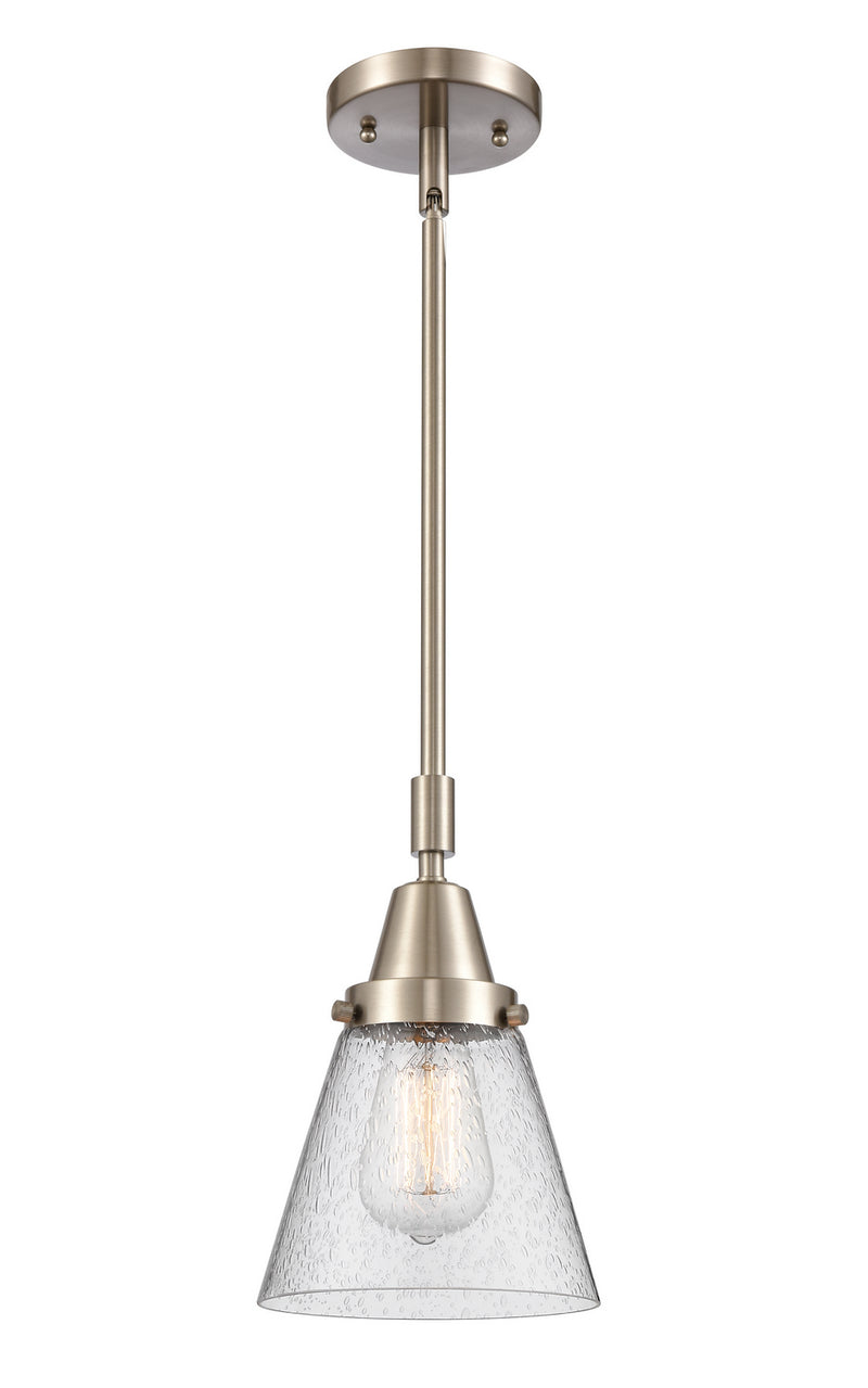 Innovations 447-1S-SN-G64-LED LED Mini Pendant, Brushed Satin Nickel