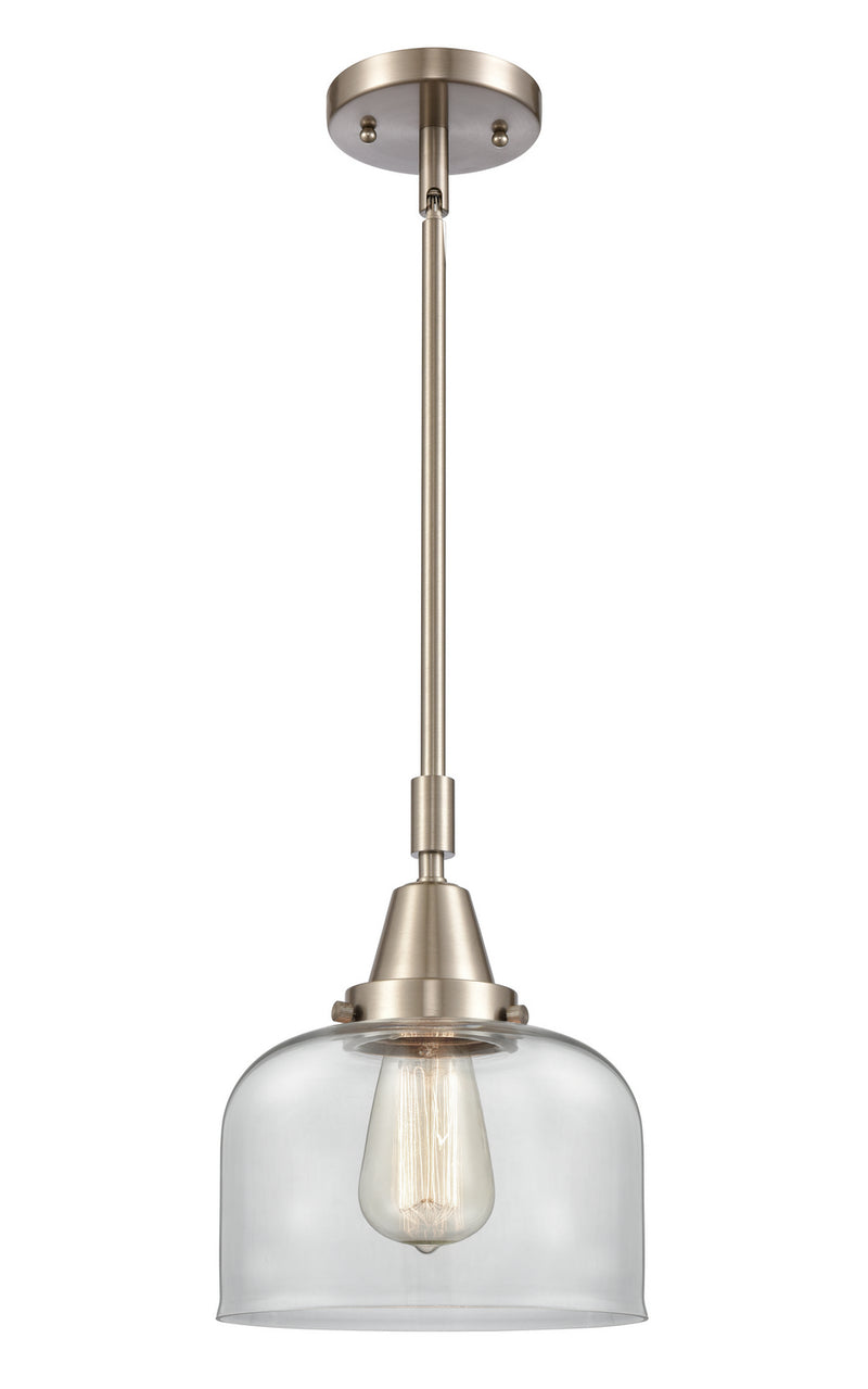 Innovations 447-1S-SN-G72 One Light Mini Pendant, Brushed Satin Nickel