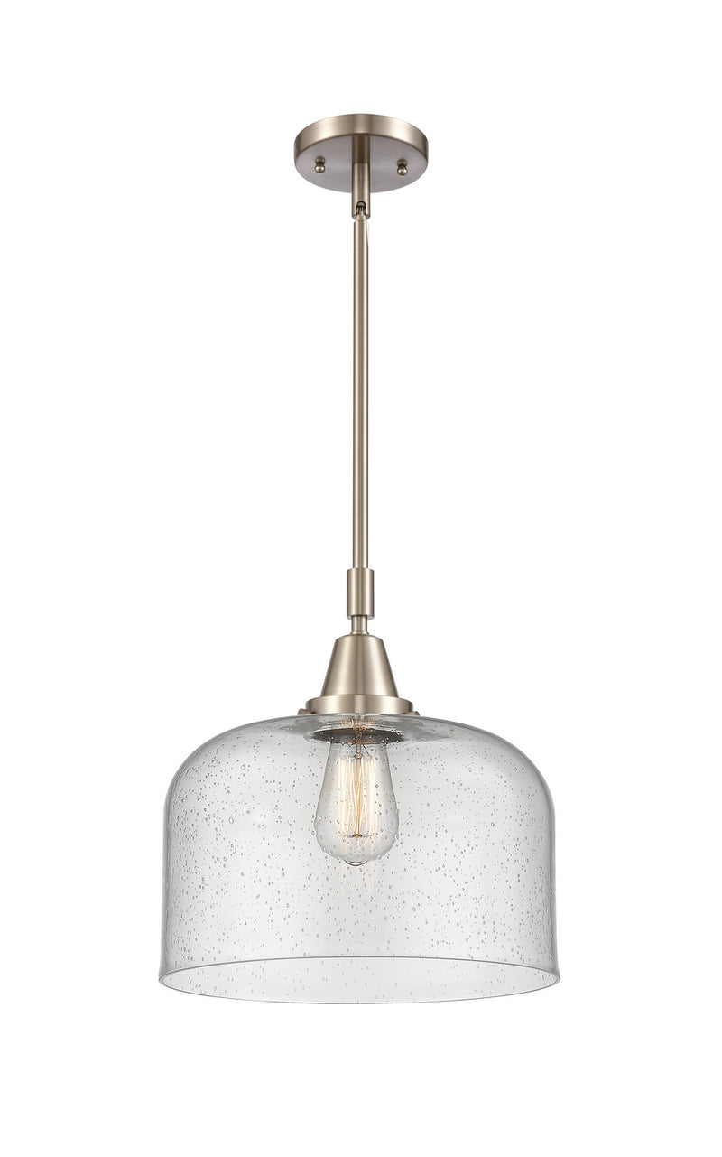 Innovations 447-1S-SN-G74-L One Light Mini Pendant, Brushed Satin Nickel