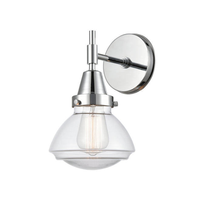 Innovations 447-1W-PC-G322 One Light Wall Sconce, Polished Chrome