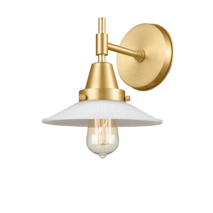 Innovations 447-1W-SG-G1 One Light Wall Sconce, Satin Gold