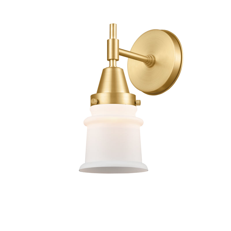 Innovations 447-1W-SG-G181S One Light Wall Sconce, Satin Gold