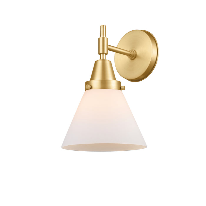 Innovations 447-1W-SG-G41 One Light Wall Sconce, Satin Gold
