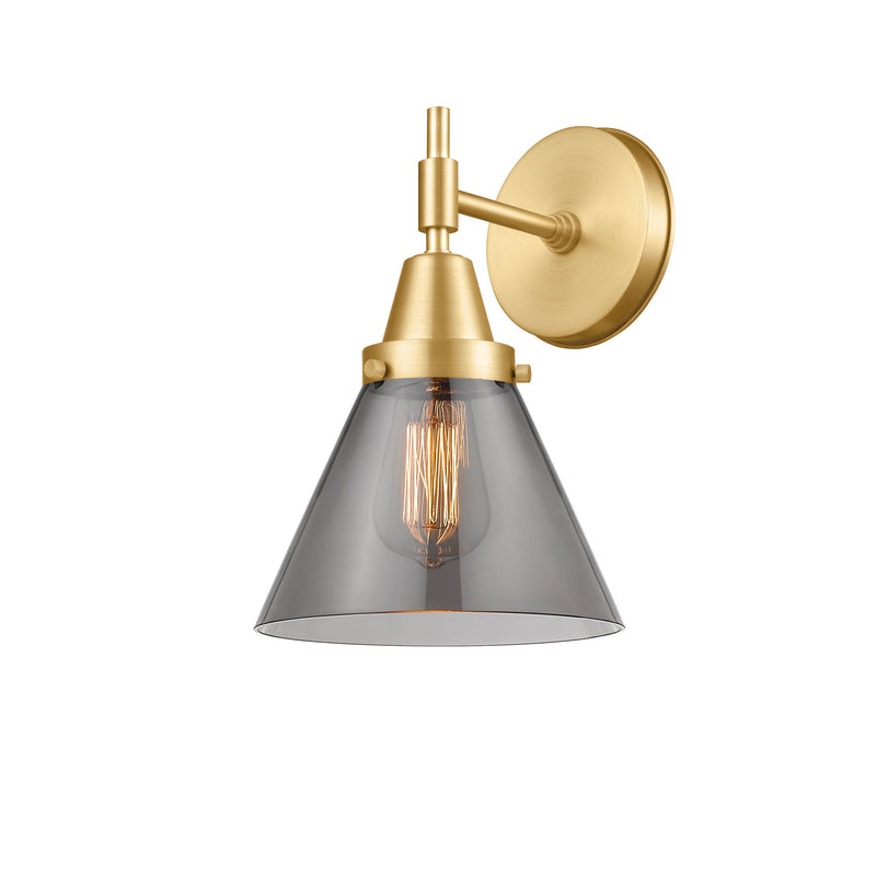Innovations 447-1W-SG-G43 One Light Wall Sconce, Satin Gold
