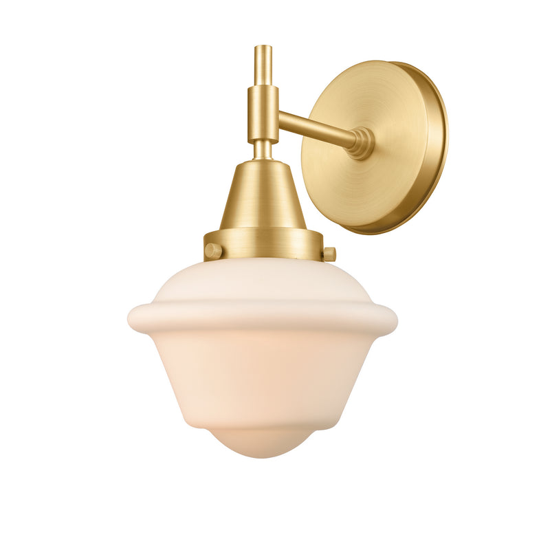Innovations 447-1W-SG-G531 One Light Wall Sconce, Satin Gold