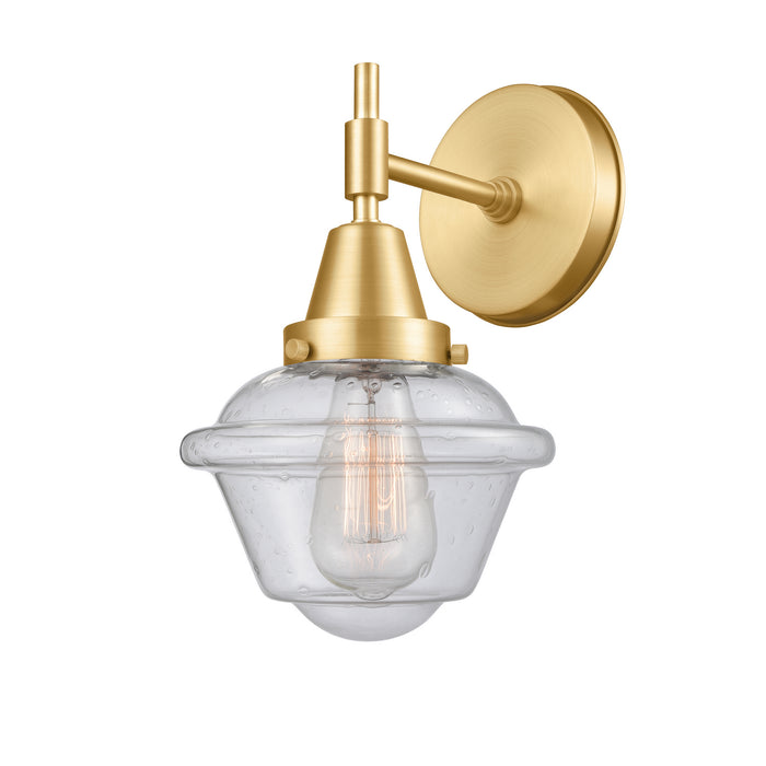 Innovations 447-1W-SG-G534 One Light Wall Sconce, Satin Gold