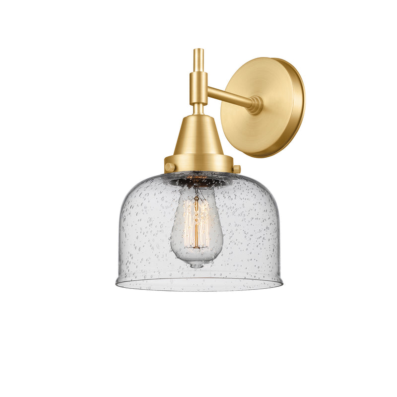 Innovations 447-1W-SG-G74 One Light Wall Sconce, Satin Gold