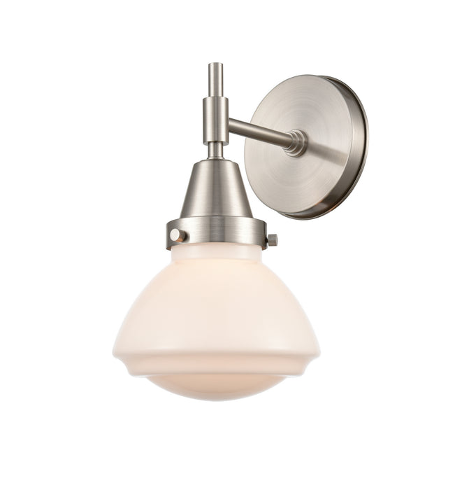 Innovations 447-1W-SN-G321-LED LED Wall Sconce, Satin Nickel