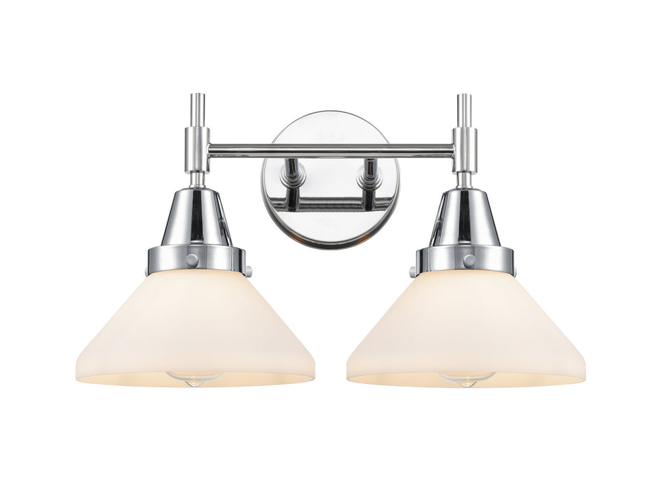 Innovations 447-2W-PC-G4471 Two Light Bath Vanity, Polished Chrome