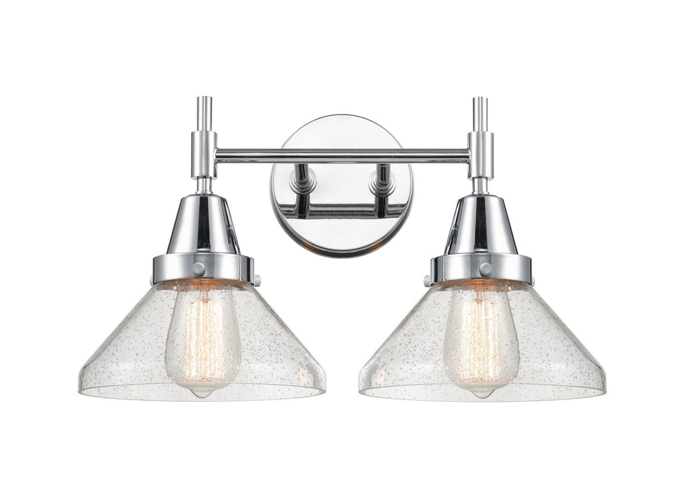 Innovations 447-2W-PC-G4474 Two Light Bath Vanity, Polished Chrome