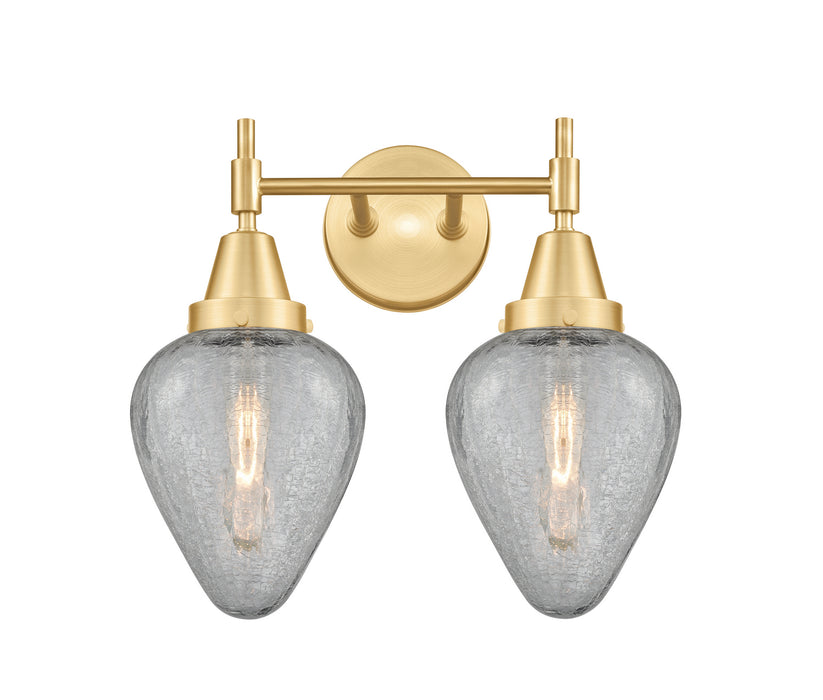 Innovations 447-2W-SG-G165-LED LED Bath Vanity, Satin Gold