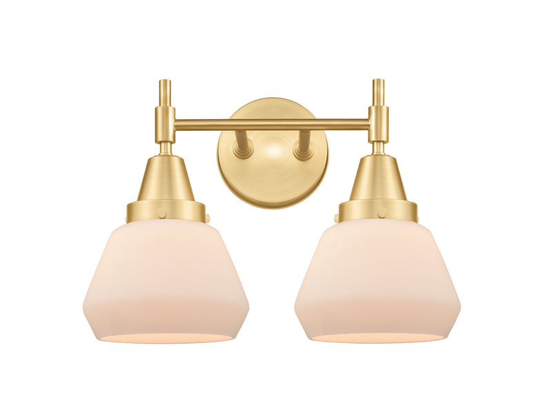 Innovations 447-2W-SG-G171 Two Light Bath Vanity, Satin Gold