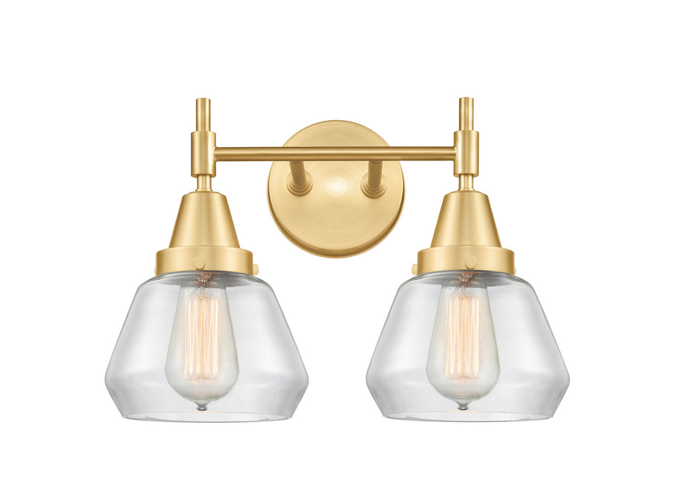 Innovations 447-2W-SG-G172 Two Light Bath Vanity, Satin Gold