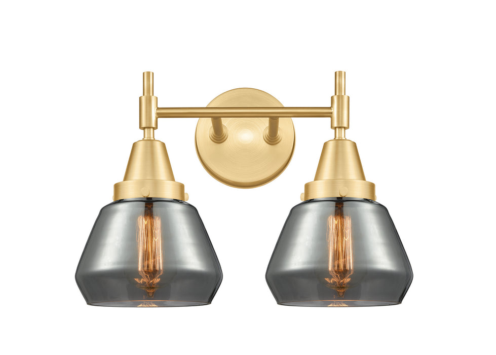 Innovations 447-2W-SG-G173 Two Light Bath Vanity, Satin Gold
