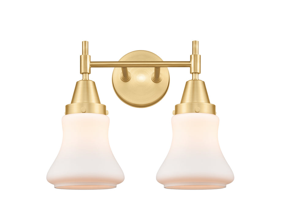 Innovations 447-2W-SG-G191-LED LED Bath Vanity, Satin Gold