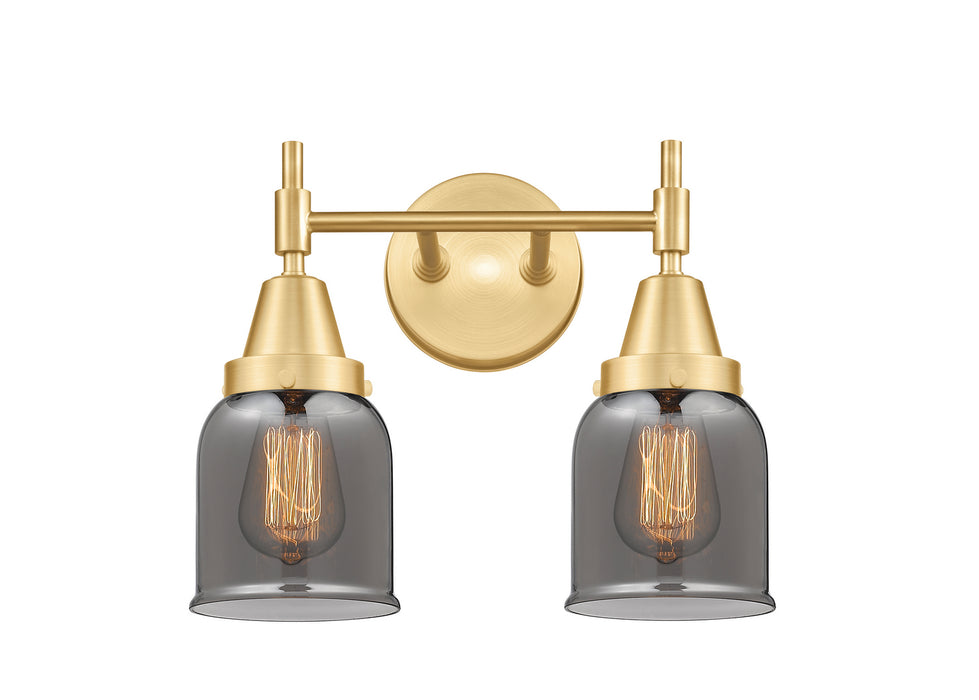 Innovations 447-2W-SG-G53 Two Light Bath Vanity, Satin Gold
