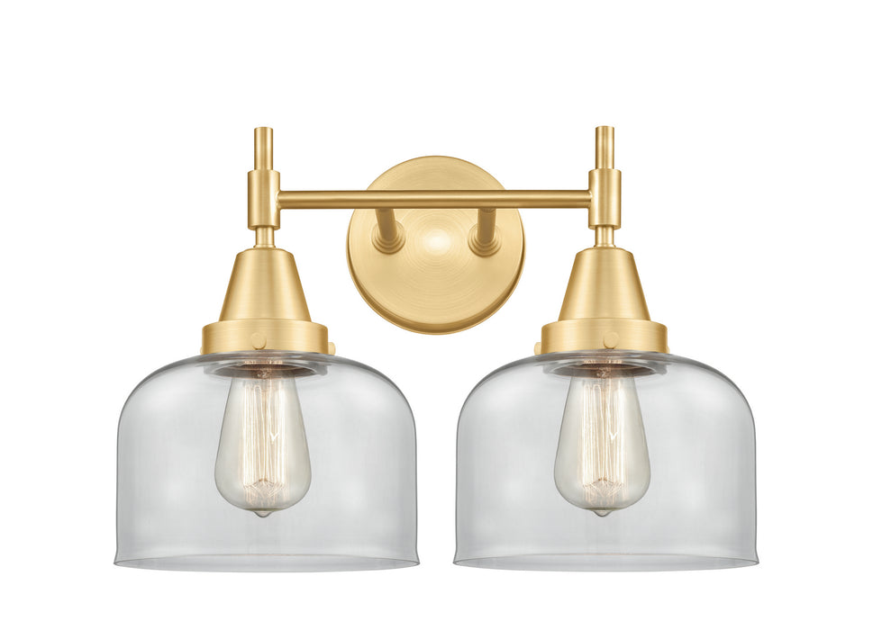 Innovations 447-2W-SG-G72 Two Light Bath Vanity, Satin Gold