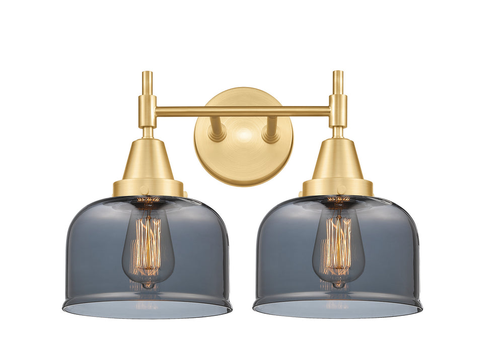 Innovations 447-2W-SG-G73 Two Light Bath Vanity, Satin Gold