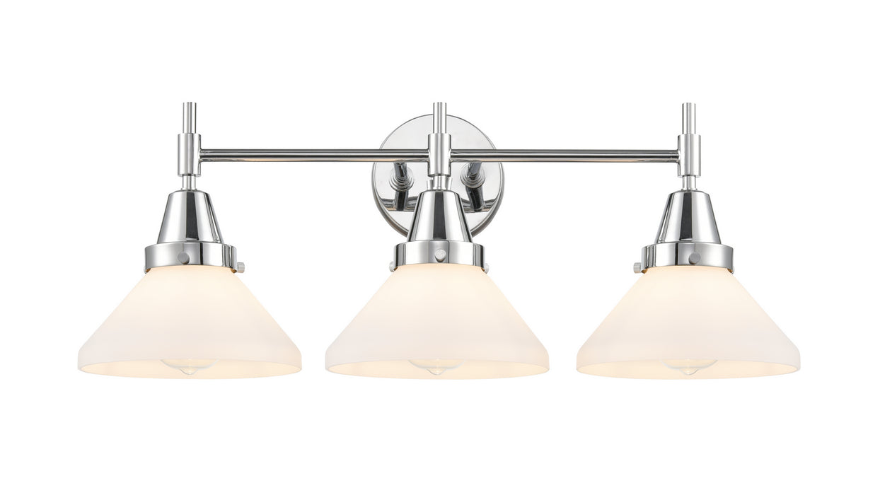 Innovations 447-3W-PC-G4471 Three Light Bath Vanity, Polished Chrome