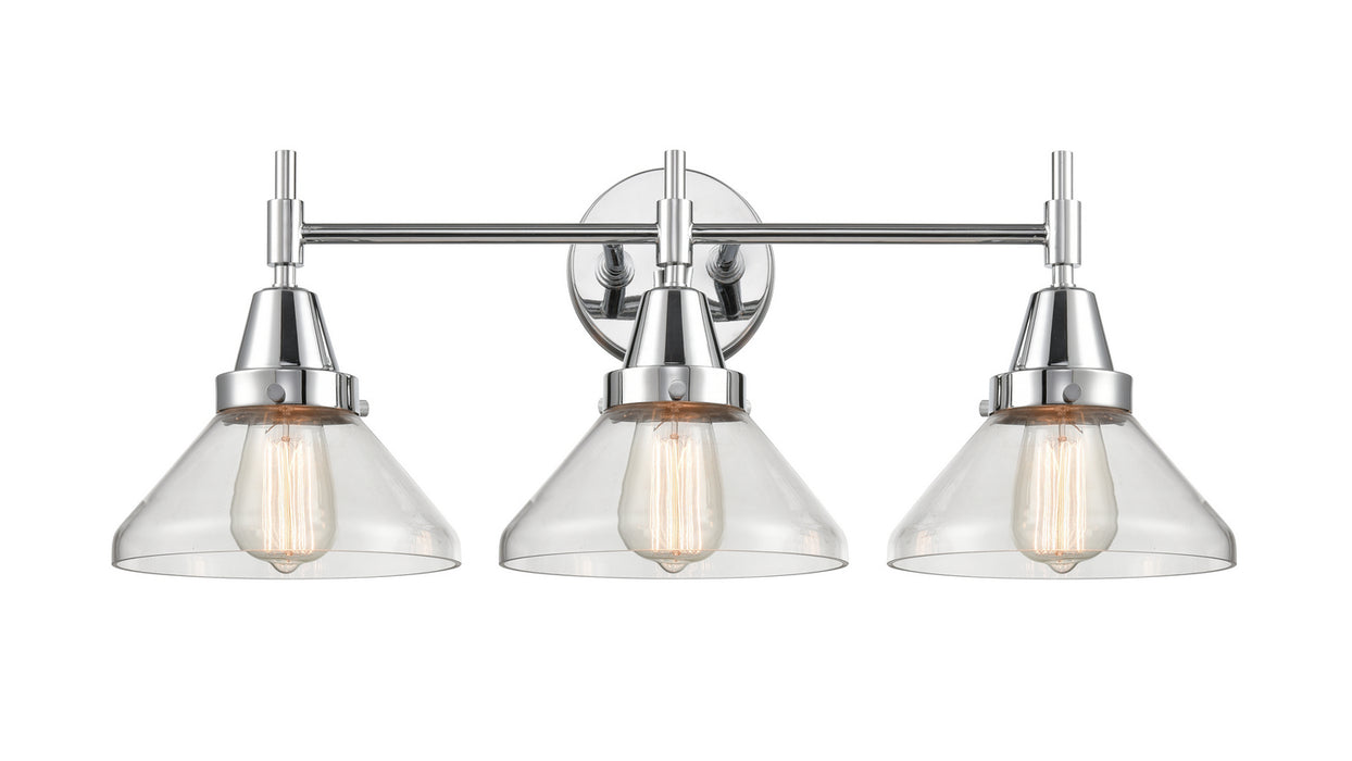 Innovations 447-3W-PC-G4472 Three Light Bath Vanity, Polished Chrome