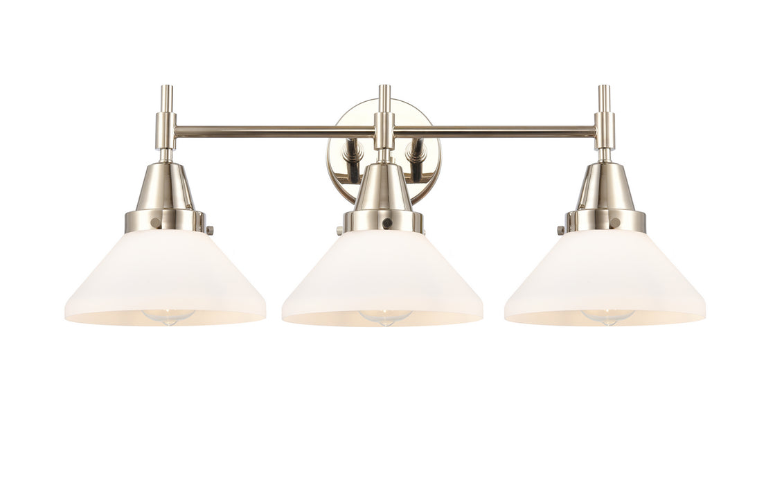 Innovations 447-3W-PN-G4471 Three Light Bath Vanity, Polished Nickel