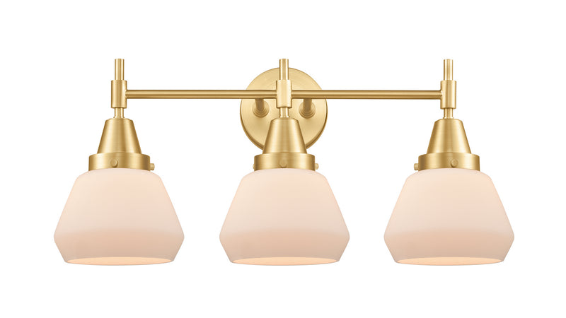 Innovations 447-3W-SG-G171 Three Light Bath Vanity, Satin Gold