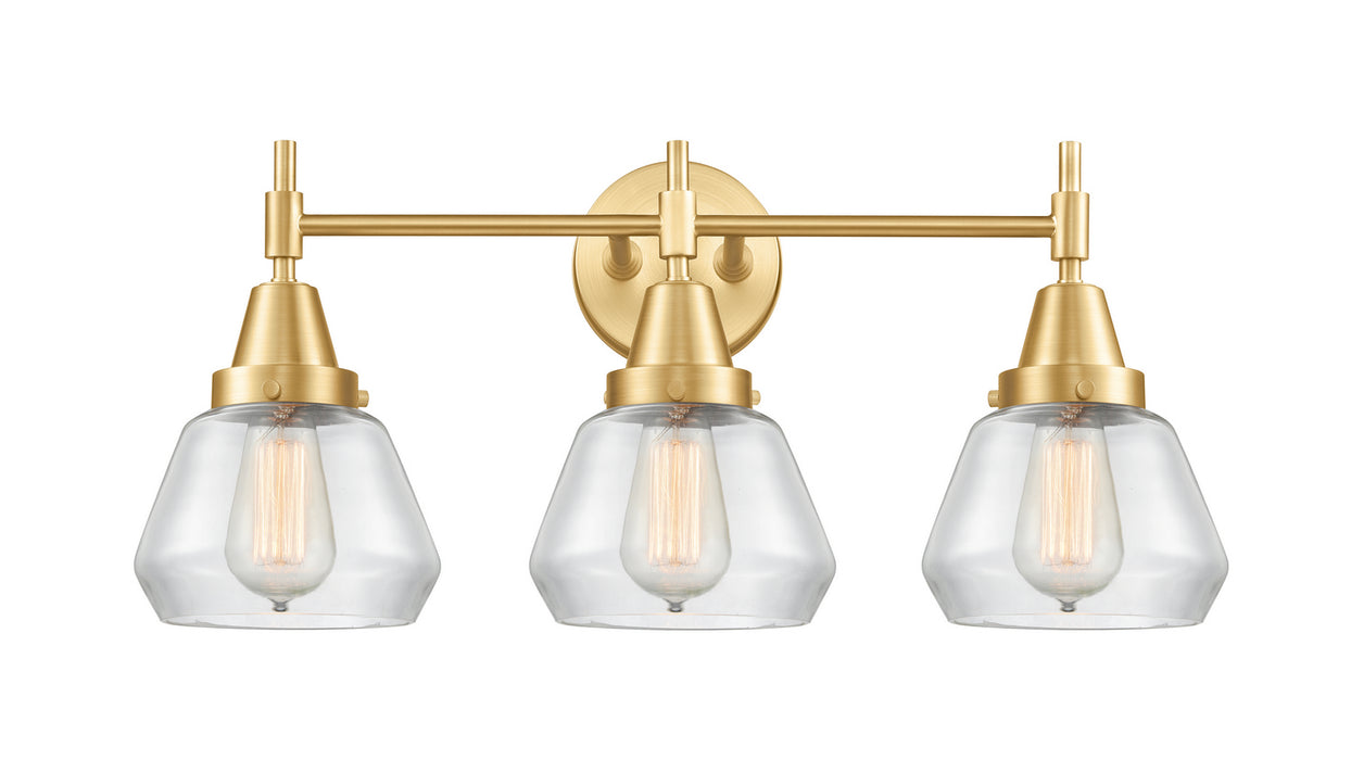 Innovations 447-3W-SG-G172 Three Light Bath Vanity, Satin Gold