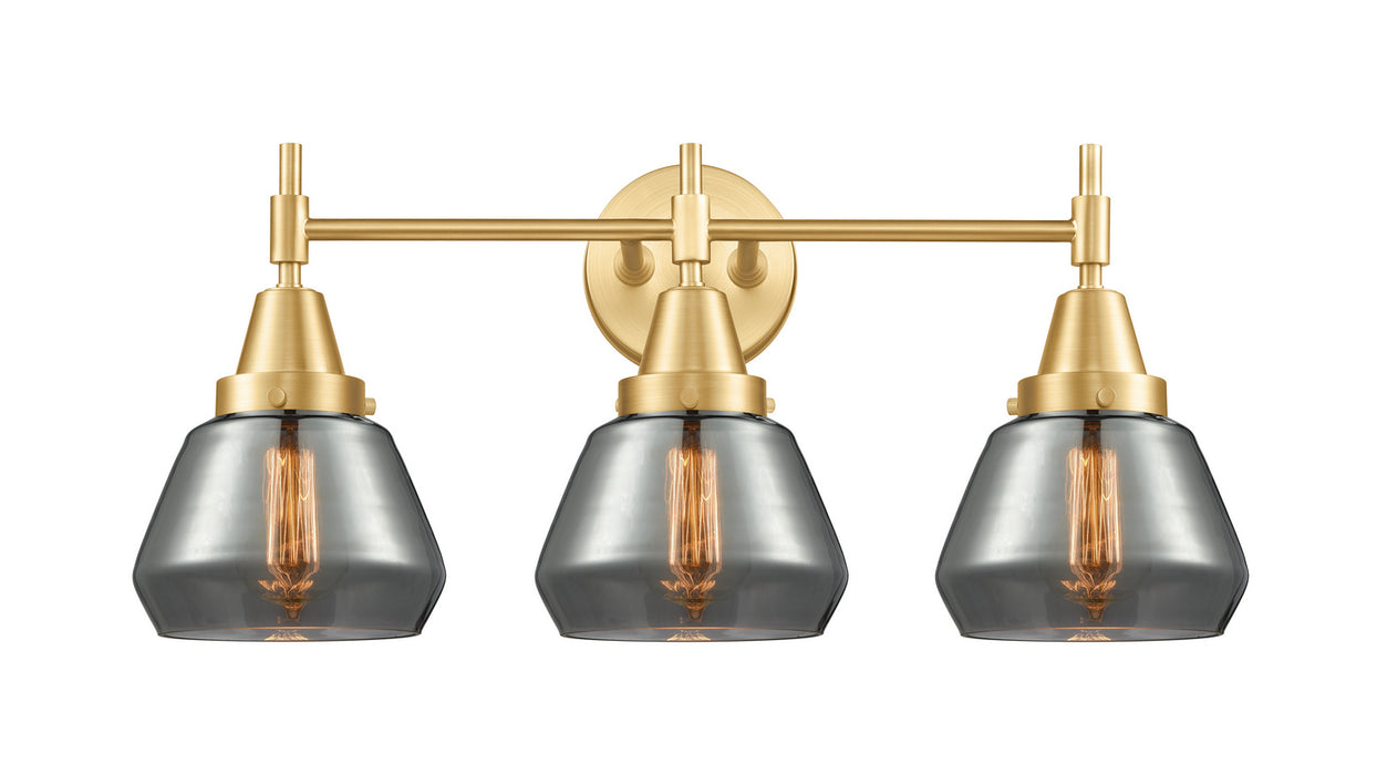 Innovations 447-3W-SG-G173 Three Light Bath Vanity, Satin Gold