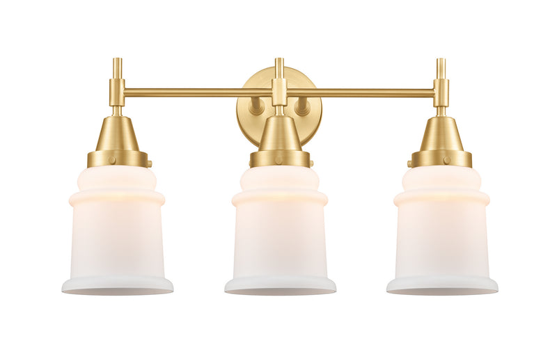 Innovations 447-3W-SG-G181 Three Light Bath Vanity, Satin Gold