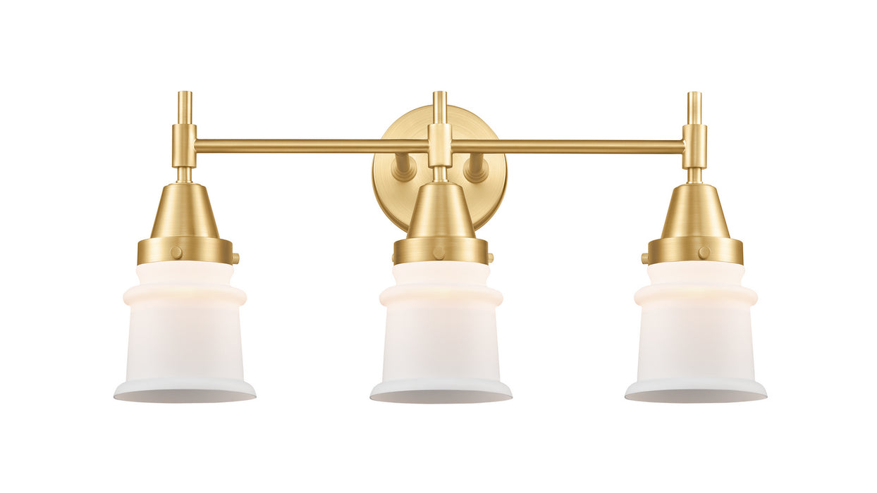 Innovations 447-3W-SG-G181S-LED LED Bath Vanity, Satin Gold