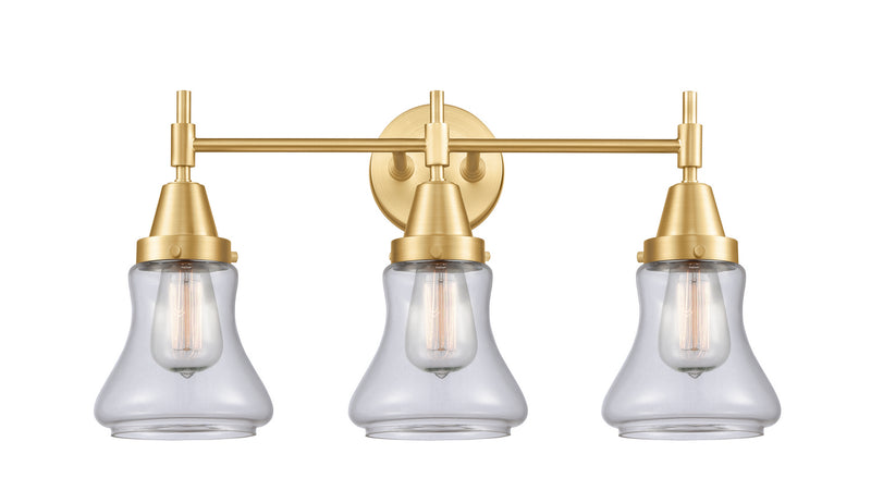 Innovations 447-3W-SG-G192 Three Light Bath Vanity, Satin Gold
