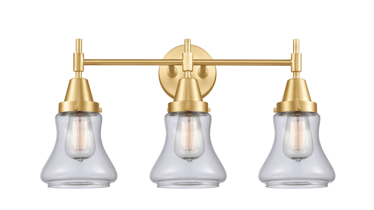 Innovations 447-3W-SG-G192 Three Light Bath Vanity, Satin Gold