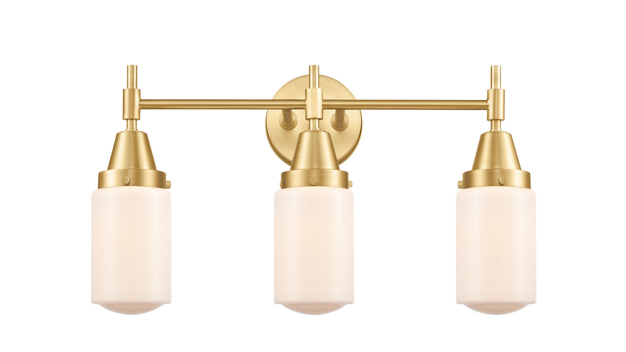 Innovations 447-3W-SG-G311-LED LED Bath Vanity, Satin Gold