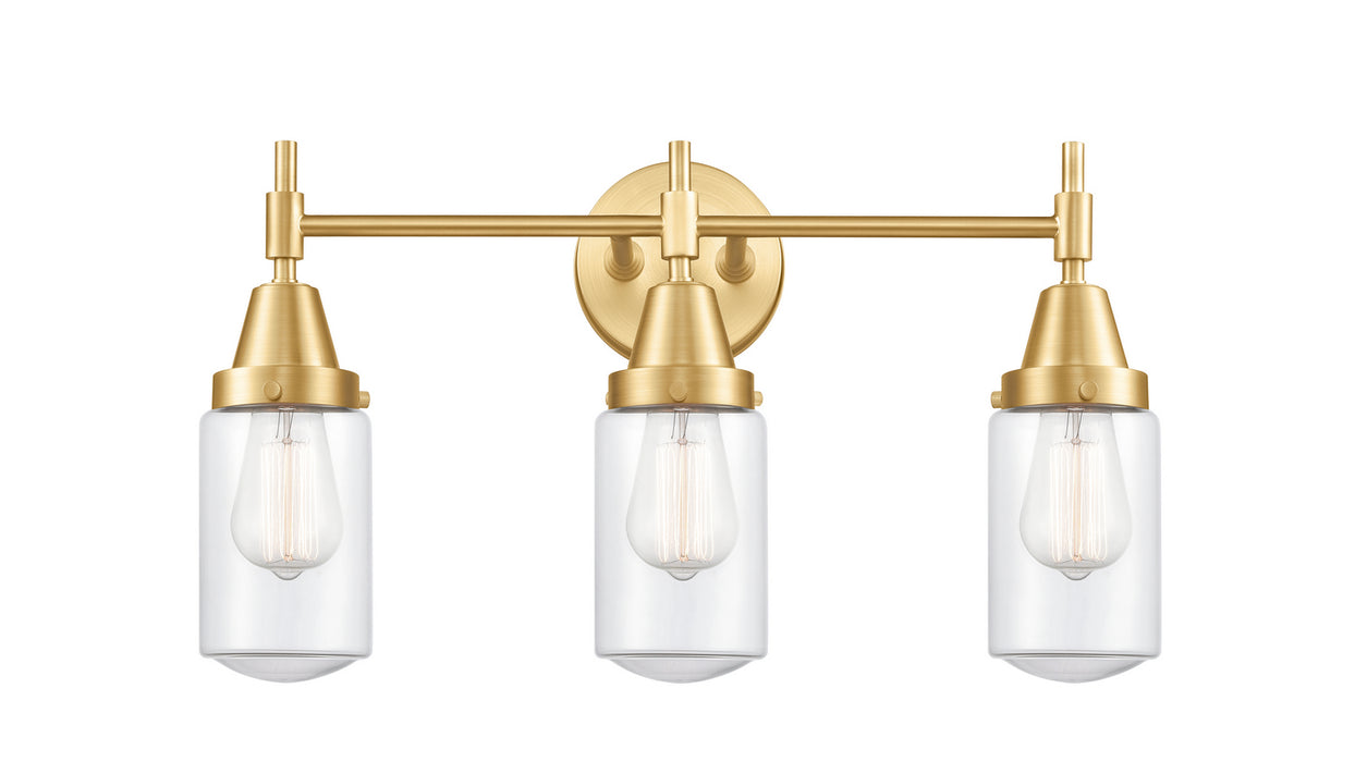 Innovations 447-3W-SG-G312-LED LED Bath Vanity, Satin Gold