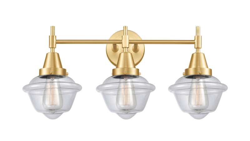 Innovations 447-3W-SG-G532-LED LED Bath Vanity, Satin Gold